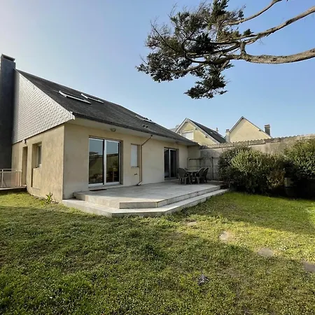 Bord De Avec Jardin Et Wifi Gratuit - Fr-1-361-76 Prázdninový dům Saint-Pair-sur-Mer