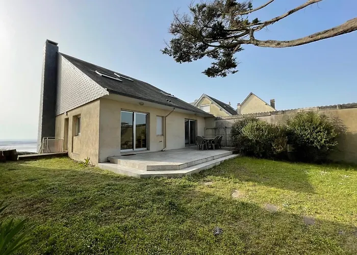 Bord De Avec Jardin Et Wifi Gratuit - Fr-1-361-76 Tatil Evi Saint-Pair-sur-Mer