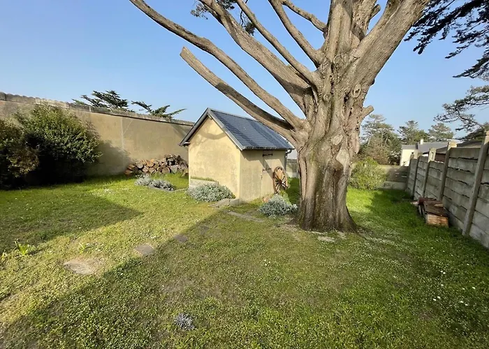 Tatil Evi Bord De Avec Jardin Et Wifi Gratuit - Fr-1-361-76 Saint-Pair-sur-Mer